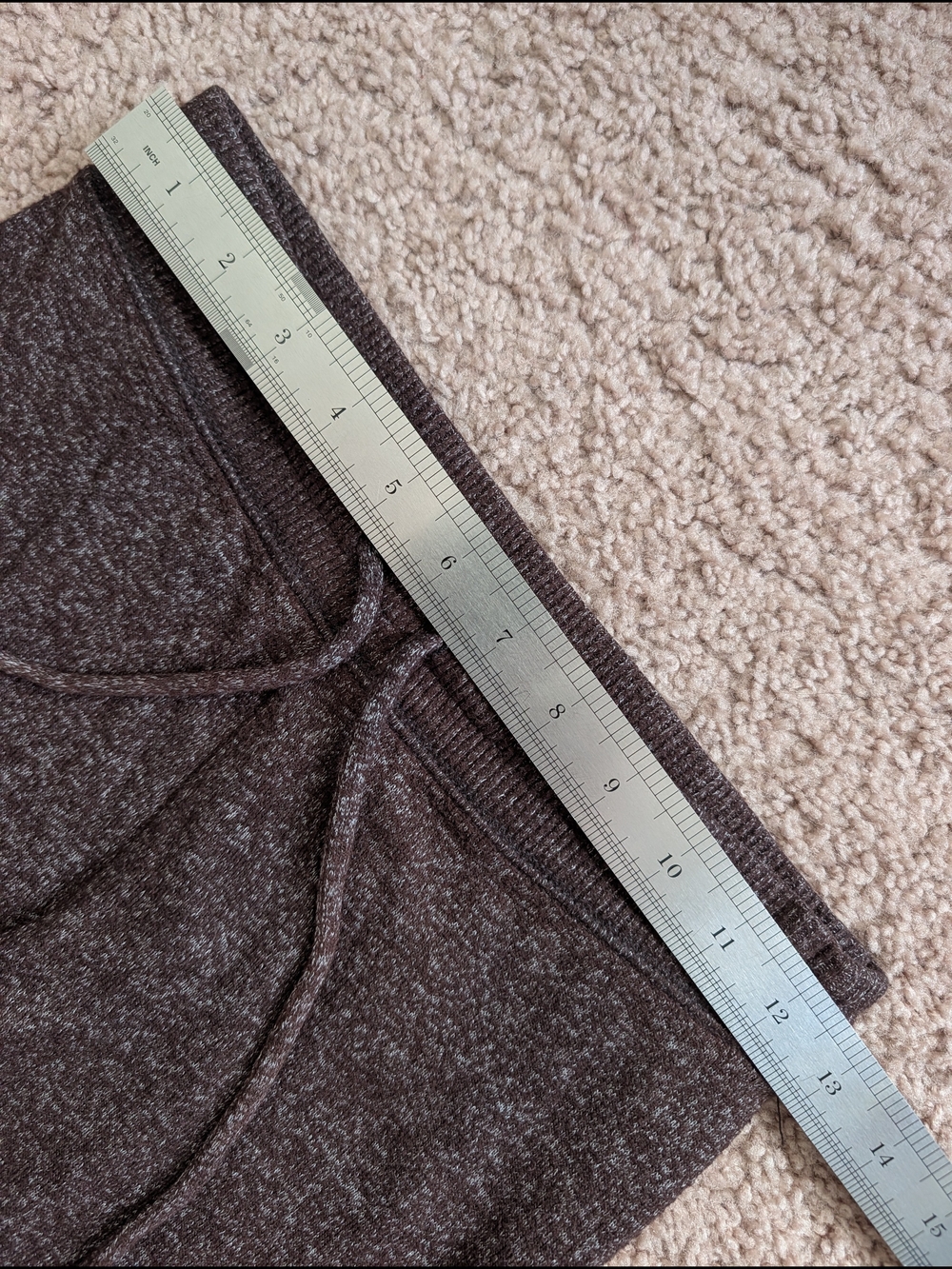 American Eagle Womens Dark Brown Ahh-Mazingly Soft Knit Lounge Joggers Size XS - Picture 6 of 10
